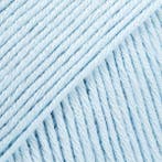 DROPS Safran Uni Colour - 76 poederblauw - Katoen Garen, Ophalen of Verzenden, Nieuw