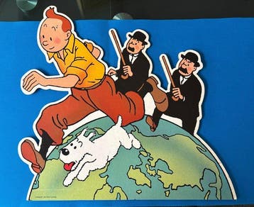 Tintin, Kuifje - Présentoir Tintin - 1 promotionele display, Nieuw