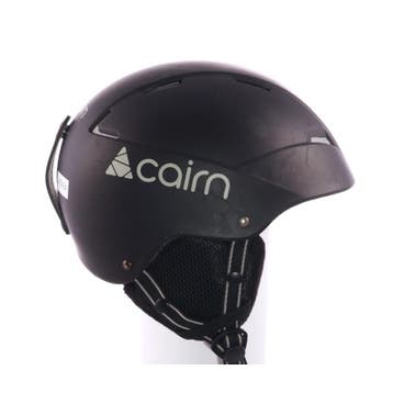 46 47 48 skihelm/snowboardhelm CAIRN LOC-ACTIVE J, Black/gre, Verzenden, Gebruikt