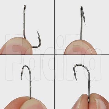 200x Karper Vis Haken - Baitholder, Barbed, Hoge Kwaliteit K, Verzenden, Nieuw