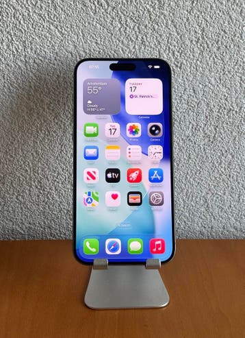 Apple iPhone 15 Pro Max 256GB / Garantie / Zeer nette staat, Telecommunicatie, 256 GB, IPhone 15 Pro Max, Refurbished, Ophalen of Verzenden