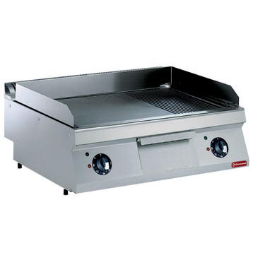 Diamond Elektrische Bakplaat | 2/3 Vlak + 1/3 Vlak | 2 Kookz, Ophalen of Verzenden, Nieuw in verpakking