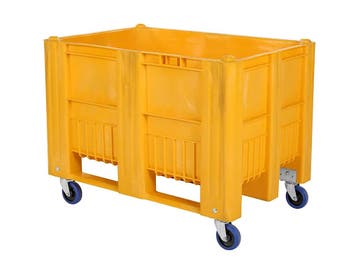 Verrijdbare CB1 palletbox - 1200 x 800 mm - 4 zwenkwielen -, Ophalen of Verzenden, Nieuw