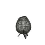 2dekans | Light & Living - Tafellamp YUMI - Ø28cm - Zwart, Ophalen of Verzenden, Zo goed als nieuw