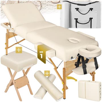 Massagetafel-set 3 zones met 10cm matras, Verzenden, Nieuw