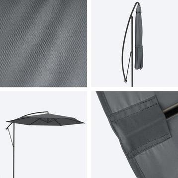 2dekans | LifeGoods Zweefparasol - tot 8 Personen - Ø300cm -, Ophalen of Verzenden, Zo goed als nieuw