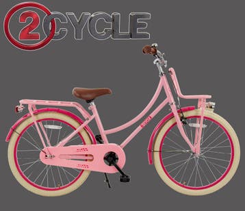 2Cycle Meisjes Transportfiets 22 inch (7-9 jaar) – Roze –, Verzenden, Nieuw, 22 inch, 2Cycle