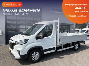 Maxus eDeliver9 | Zakelijk Leasen vanaf 365,- p/mnd, Nieuw, Financial lease, Lease, Maxus