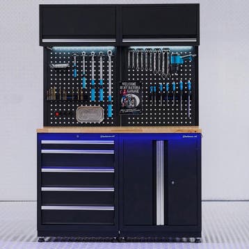 Datona Werkplaatsinrichting PREMIUM eiken met deuren- en, Ophalen of Verzenden, Nieuw