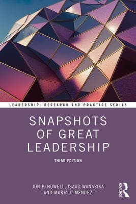 Snapshots Of Great Leadership | Nieuw, Ophalen of Verzenden, Nieuw, Jon P. (New Mexico State University Howell; Isaac (University of Northern Colorado Wanasika; Maria J. Mendez
