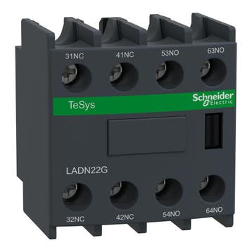 Schneider Electric Hulpcontactblok - LADN22G, Doe-het-zelf en Verbouw, Verzenden, Nieuw, Overige typen