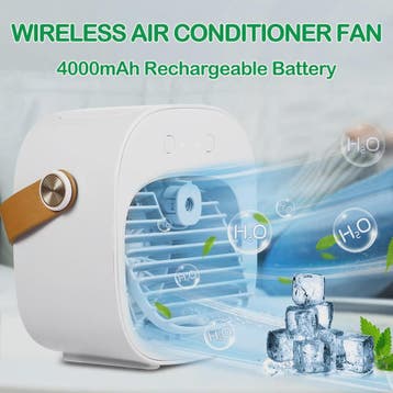 Draagbare Mini Airconditioner met Oplaadbare Batterij - Draa, Auto-onderdelen, Verzenden, Nieuw