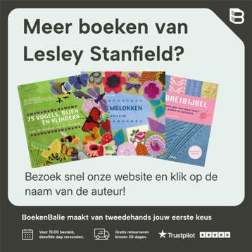 100 Flowers to Knit & Crochet - Lesley Stanfield, Verzenden, Zo goed als nieuw, Lesley Stanfield
