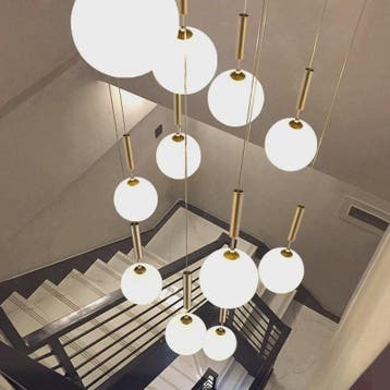 Moderne LED Plafond Hanglamp - Stijlvolle Verlichting voor W, Huis en Inrichting, Verzenden, Nieuw