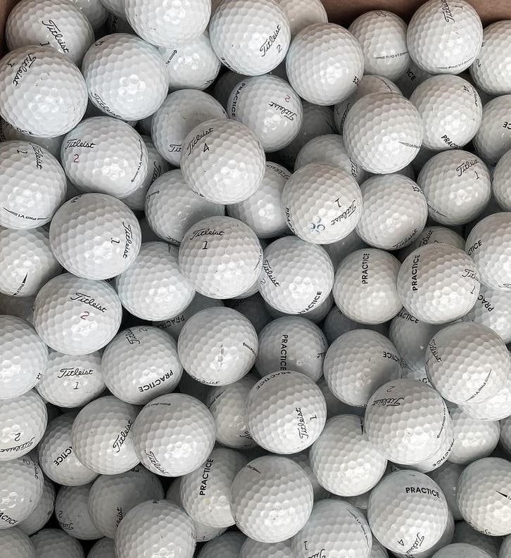 12 Titleist Pro V1 / V1x Practice Golfballen, Sport en Fitness, Golf, Bal(len), Zo goed als nieuw, Overige merken, Ophalen of Verzenden