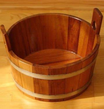 Voetenbak Kambala gelakt, Verzenden, Nieuw