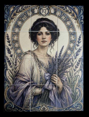 Riviera Tiles - Riviera Tiles – Estello aux Lavandes –