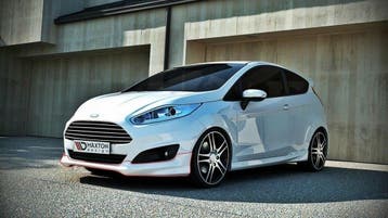 Maxton Voorbumper spoiler Ford Fiesta Mk7 FL, Verzenden