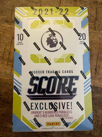 Panini Score Premier League 2021-22 – Factory Sealed Box –, Nieuw