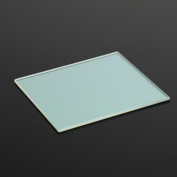 Spiegel glas halfdoorlatend 100x80x1,3mm, Verzenden, Nieuw