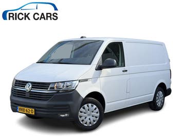 Volkswagen Transporter L1H1 | Financial Lease voor 211 p/mn, Stof, Gebruikt, Overige carrosserieën, Wit
