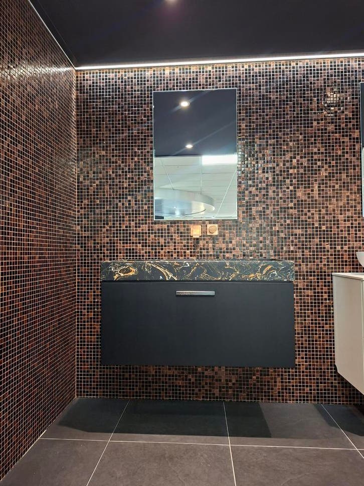 Detremmerie Mystery portoro Negro 1000, Huis en Inrichting, Badkamer | Badkamermeubels, Nieuw