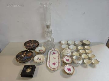 60-delig porselein servies Herend Hungary,..., Nieuw