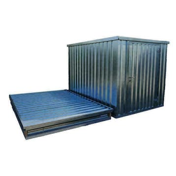 grijze opbergbox voor al uw tuinspullen, tuinkussens etc., Tuin en Terras, Ophalen of Verzenden, Nieuw