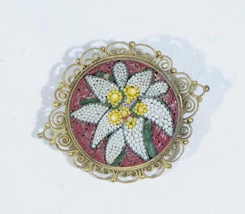 Verguld - Broche - oorspronkelijk uit de vroege jaren van de