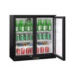 GGM Gastro | Barkoelkast - 900mm - 220 Liter - met 2 glazen, Witgoed en Apparatuur, Koelkasten en IJskasten, Verzenden, Nieuw