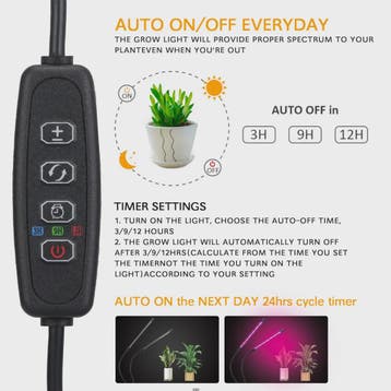 USB LED Plantengroeilamp - Full Spectrum voor Binnen, Hydrop, Verzenden, Nieuw