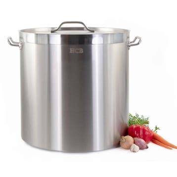 HCB Kookpan - alle warmtebronnen - 71 liter - RVS, Verzenden, Nieuw, Overige typen