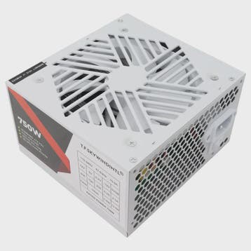 T.F.Skywindintl 750W ATX Gaming Voeding - Wit, Non-Modular,, Verzenden, Nieuw