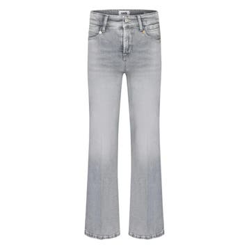 Cambio • grijze Paris flared jeans • 36, Kleding | Dames, Cambio, Verzenden, Nieuw, Grijs