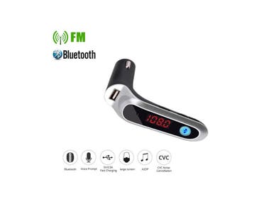 DrPhone FM7 Bluetooth FM Transmitter Auto – Handsfree Carkit, Auto diversen, Verzenden, Nieuw