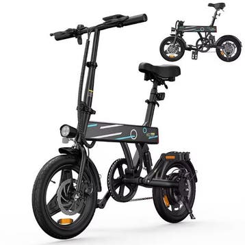 Elektrische Vouwfiets 14 Inch – 250W Motor 25 km/u, Fietsen en Brommers, Fietsen | Racefietsen, Verzenden, Nieuw