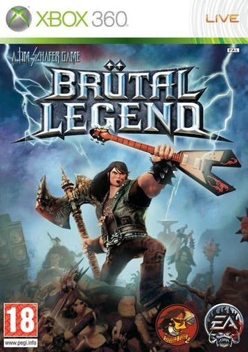 Xbox 360 Brutal Legend, Verzenden, Zo goed als nieuw
