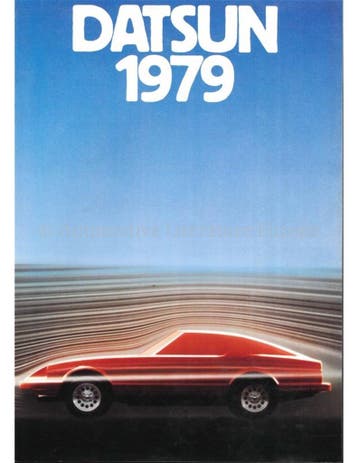 1979 DATSUN PROGRAMMA BROCHURE DUITS, Nieuw, Nissan, Author