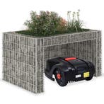 vidaXL Grasmaaieroverkapping met plantenbak 110x80x60cm, Verzenden, Nieuw