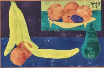 Werner Gilles (1894-1961) - Stilleben mit Obst, Antiek en Kunst