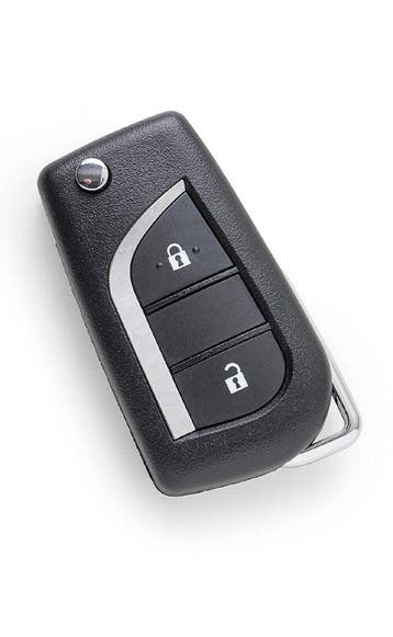 Peugeot 108 (2014-2021) klapsleutel, 2 knop remote, Ophalen, Nieuw