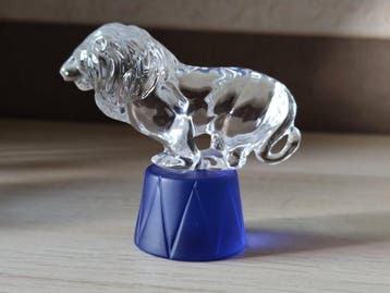 Cristallerie de Bayel - Beeldje - Lion du cirque - Kristal