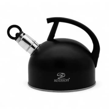 Meyerhoff Fluitketel 1,5 Liter – RVS Waterketel Inductie –, Ophalen of Verzenden, Nieuw