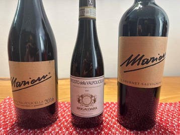 Marion: Amarone 2016, Cabernet 2017 & 2021 Brigaldara, Nieuw