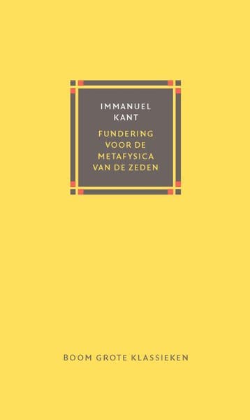 Fundering Voor De Metafysica Van De Zeden | Nieuw, Ophalen of Verzenden, Nieuw, Immanuel Kant