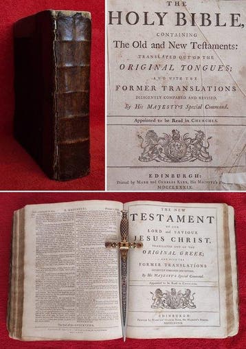 [King James Bible] - The Holy Bible containing the Old and