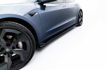 Side Skirts Diffuser V.2 voor Tesla Model 3, Ophalen of Verzenden