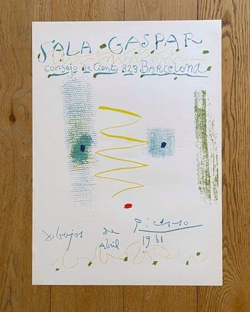 Pablo Picasso - Dibujos de Picasso – Sala Gaspar - Jaren, Antiek en Kunst, Kunst | Tekeningen en Foto's