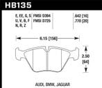 Hawk 95-02 BMW M3 HT-10 Race Front Brake Pads, Ophalen of Verzenden, Nieuw
