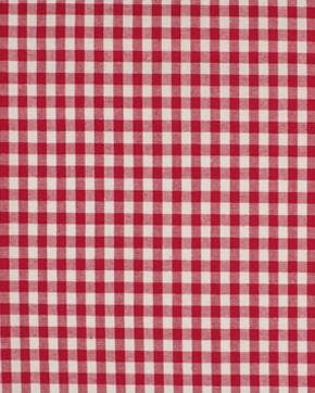 Katoen Ruit Rood 5 mm, Nieuw, Rood